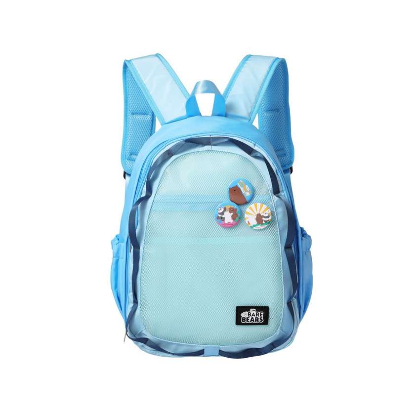 We Bare Bears Seaside Music Festival Backpack(Blue)