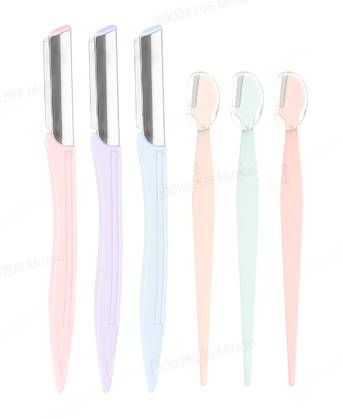 Macaron Series 3+3 Eyebrow Razors