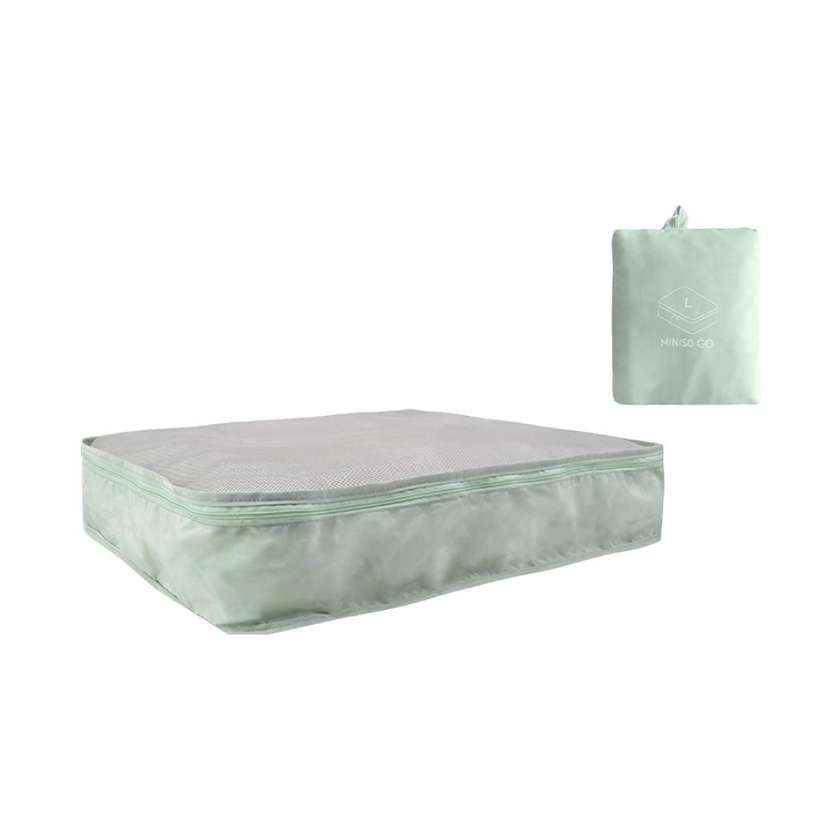 Miniso Go Series Foldable Clothes Storage Bag (L)(Green)