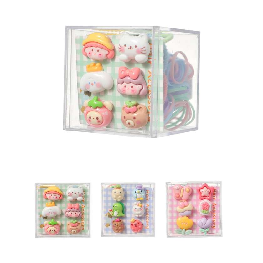 Pet Kids Hair Accessories Set