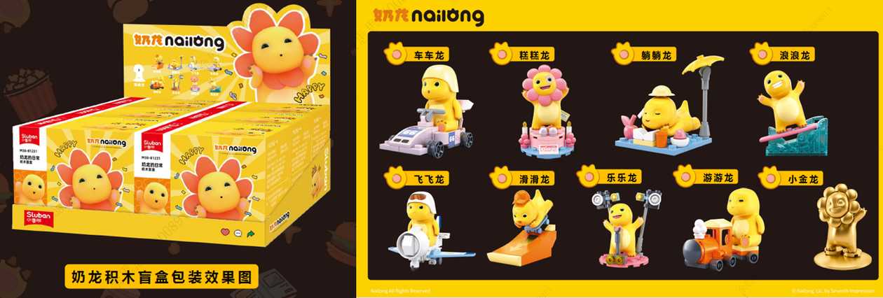 Nailoong Collection Building Blocks Surprise Box