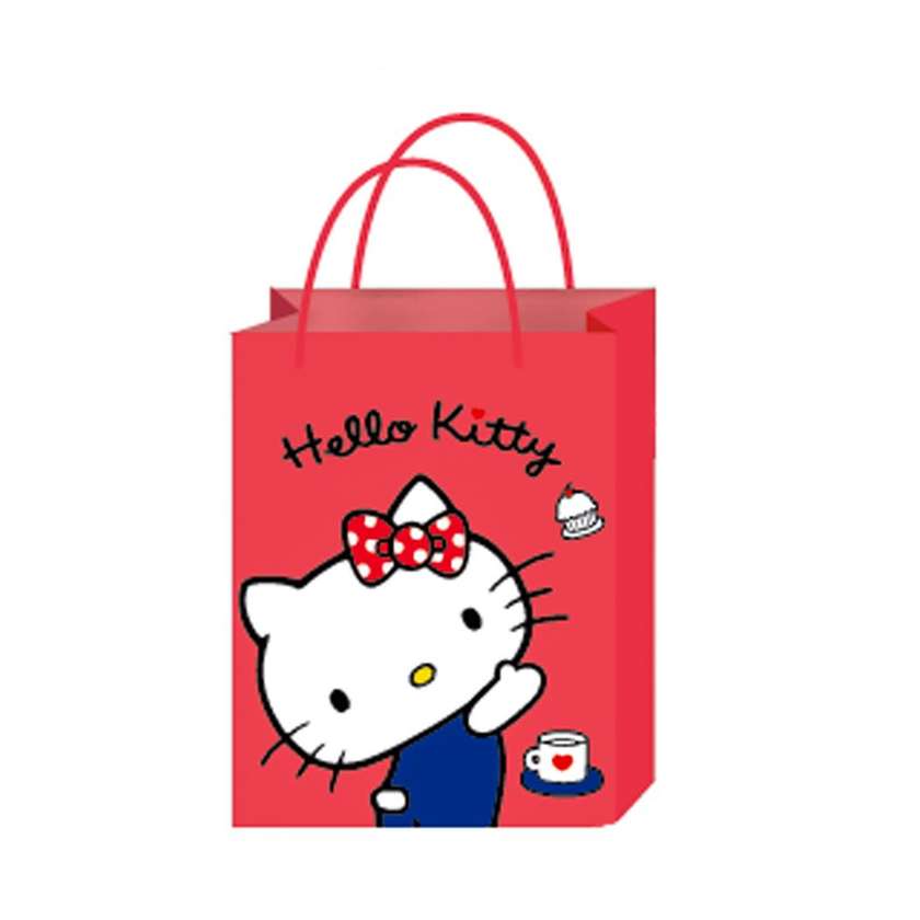 Hello Kitty Gold-Stamping Small Shopping Bag (Hello Kitty)
