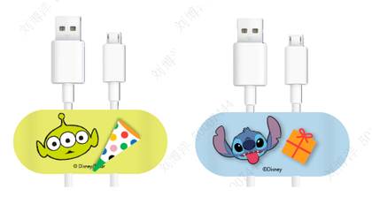 Disney Collection Cord Holder (Stitch & Alien)