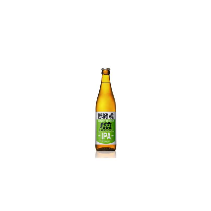 Trzech Kumpli IPA Butelka 0.5L 6.4%