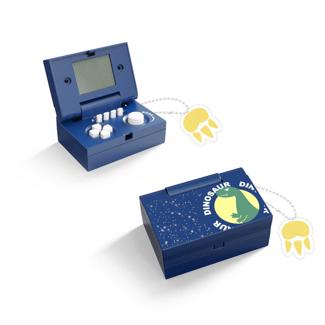 Dinosaur Series Foldable Game Console  Model: K007 (Blue)