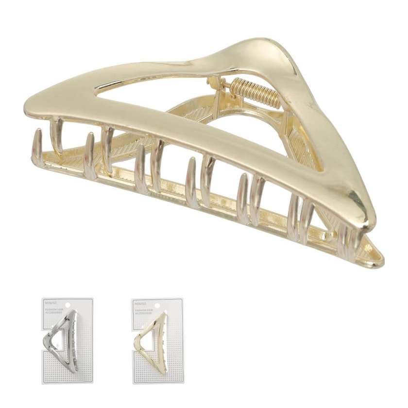 Metal Triangle Large Hair Claw Clip