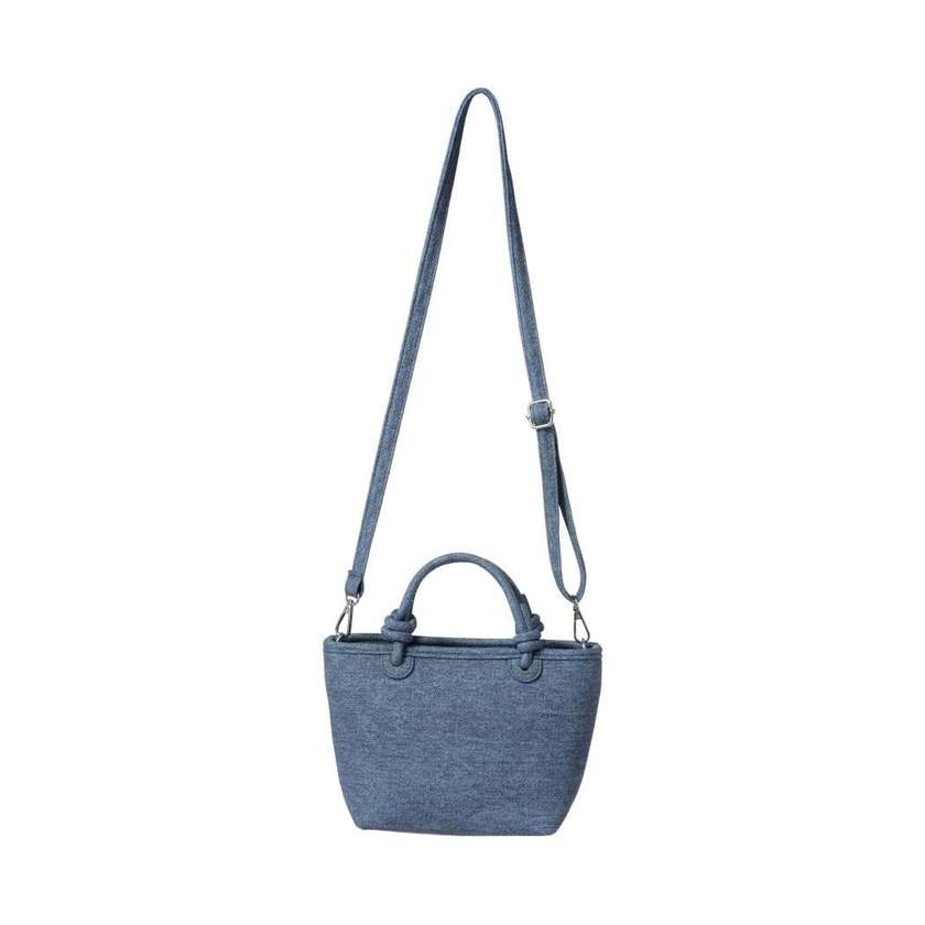 Denim-Like Crossbody Handheld Bag