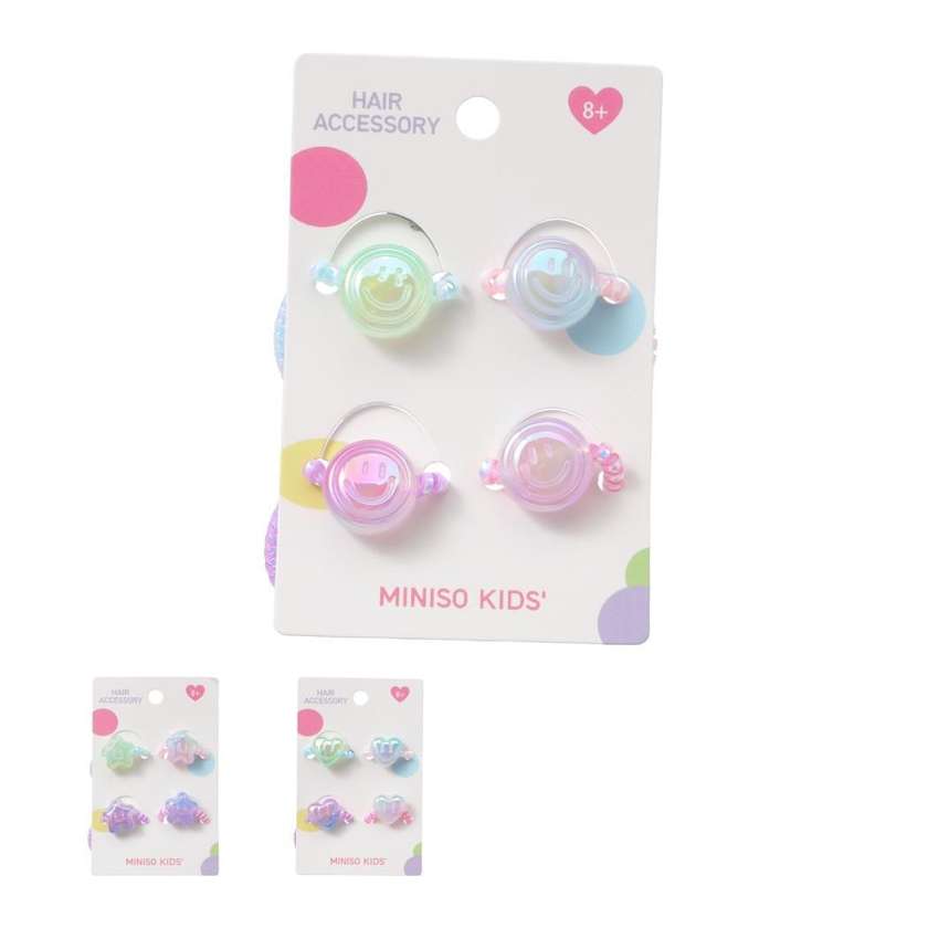 Spiral Hair Ties (4 pcs)