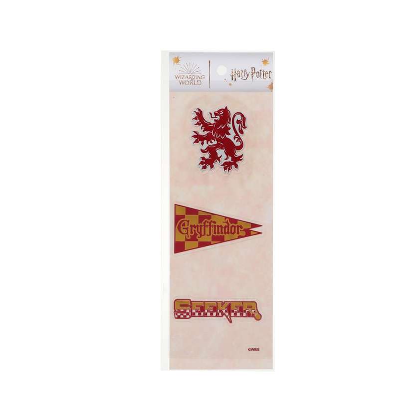Harry Potter Metal Sticker Set (A) (Gryffindor)