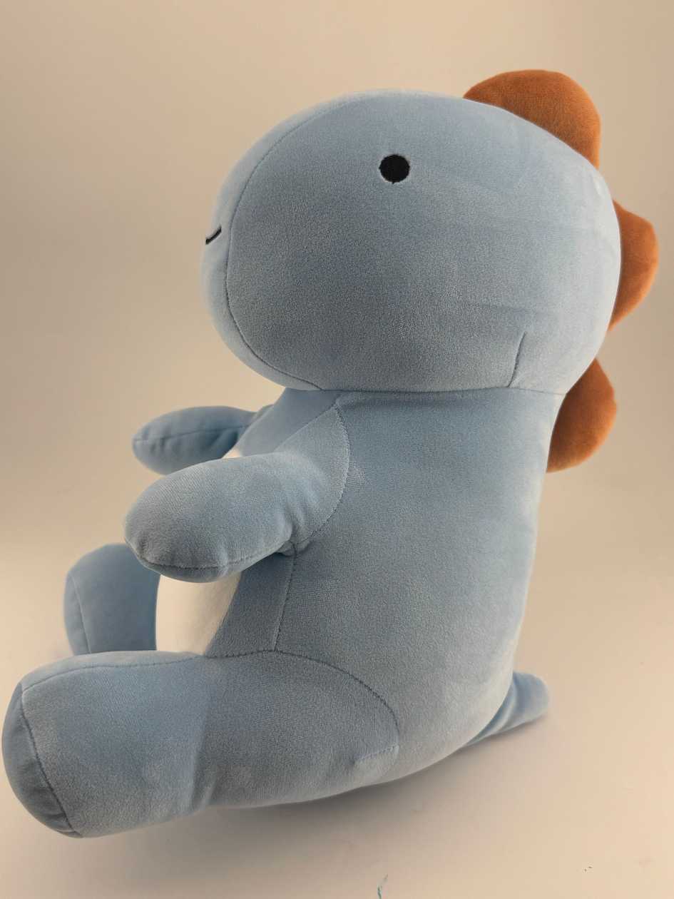 Mini Family 14in. Minisou Dinosaur Plush Toy(Blue Tyrannosaurus)