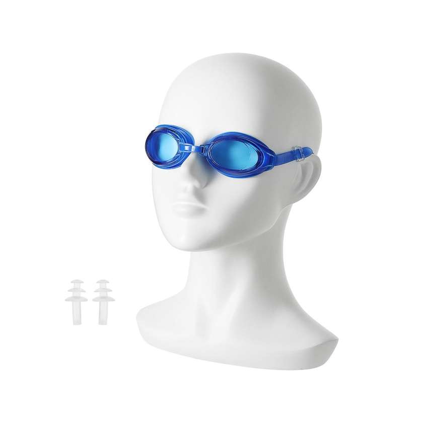Adults Basic Swimming Goggles (Dark blue)
