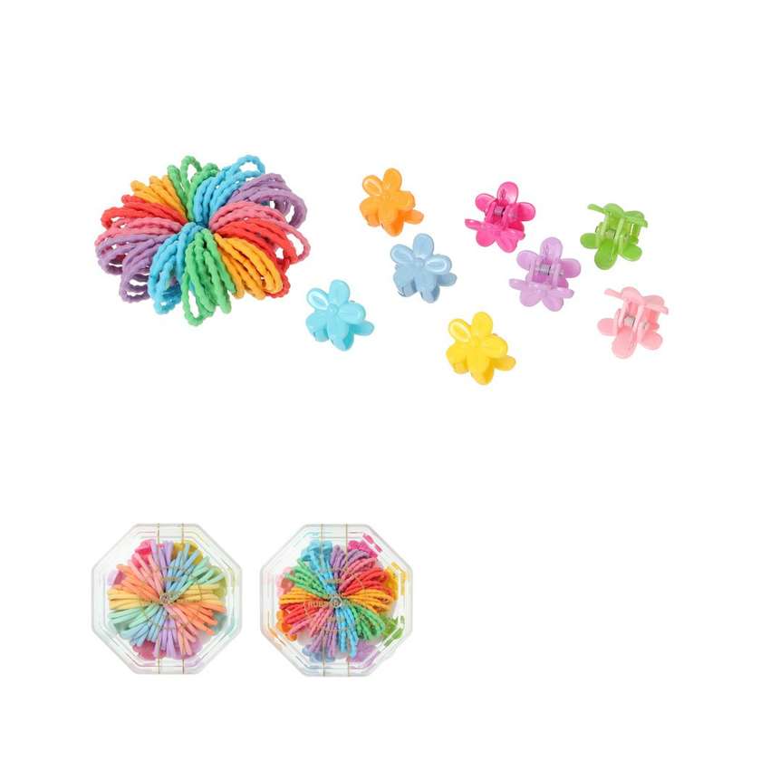 Basic Series Rhombus Hair Accessories Kit (70 pcs)