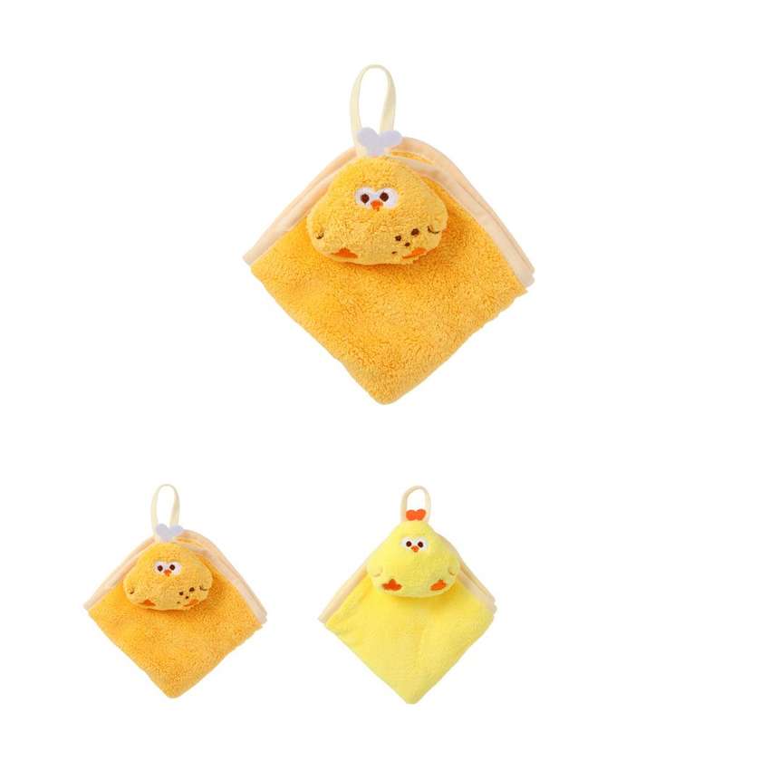 Dundun Series Square Hand Towels (2 pcs)