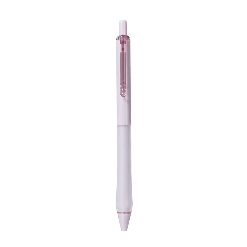 Tireless Collection Retractable Horn Gel Pen (0.5mm, Black) (Purple Barrel)