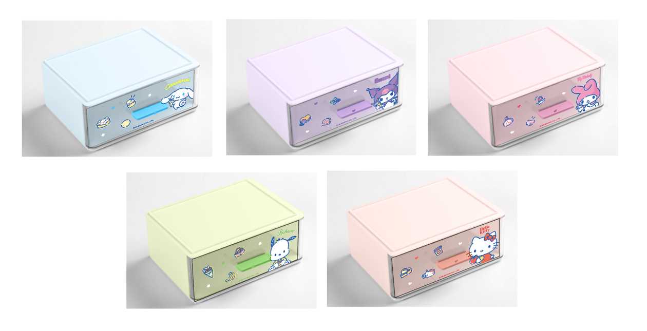 Sanrio characters Storage Drawer (Pochacco)