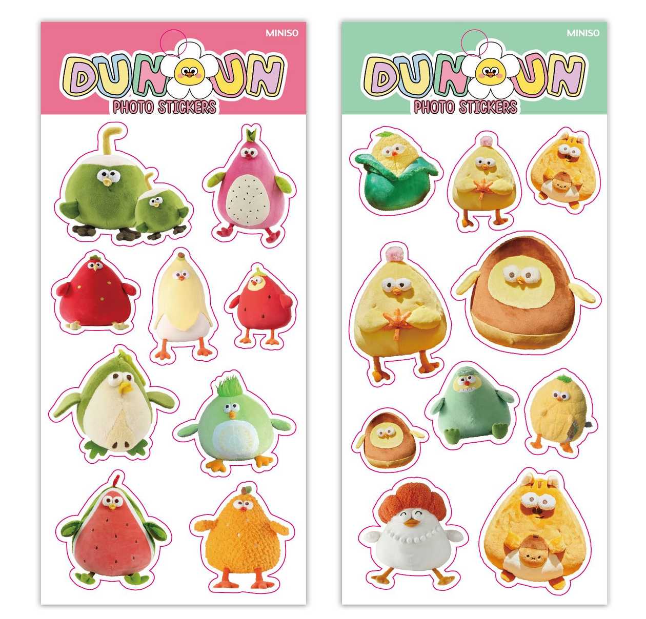 Dundun Transformation Collection Cute Style Stickers (A) (2 Assorted Models)