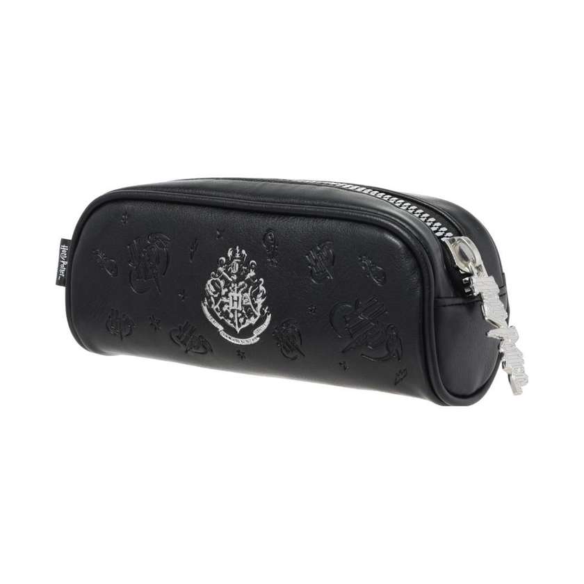 Harry Potter Embossed Silver-Stamping Stationery Case (Black)