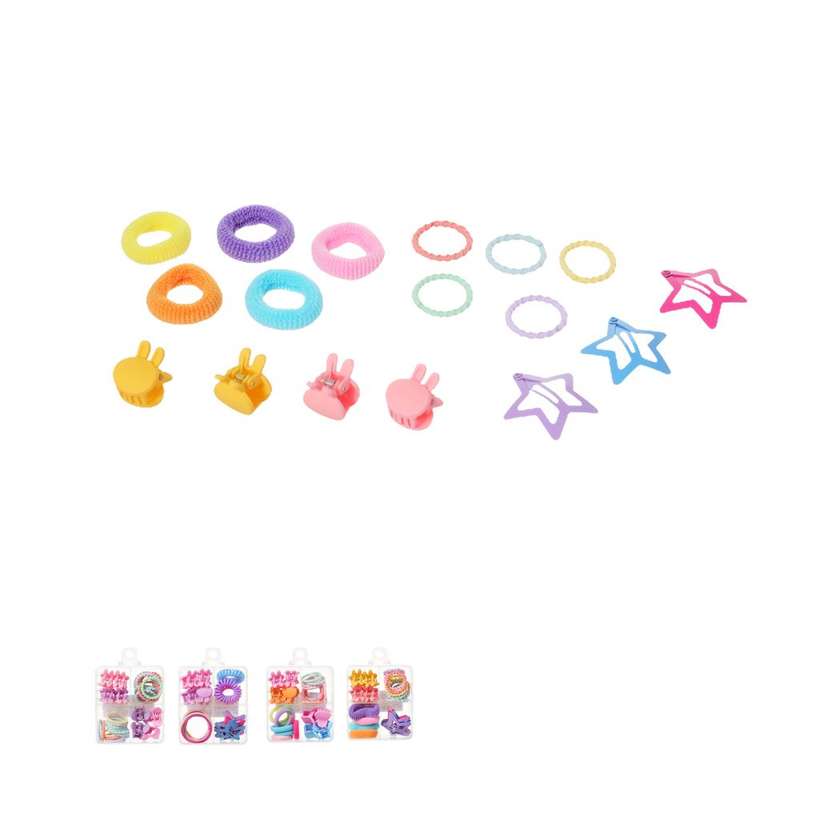 Colorful Kids Hair Accessories Set (32 pcs)