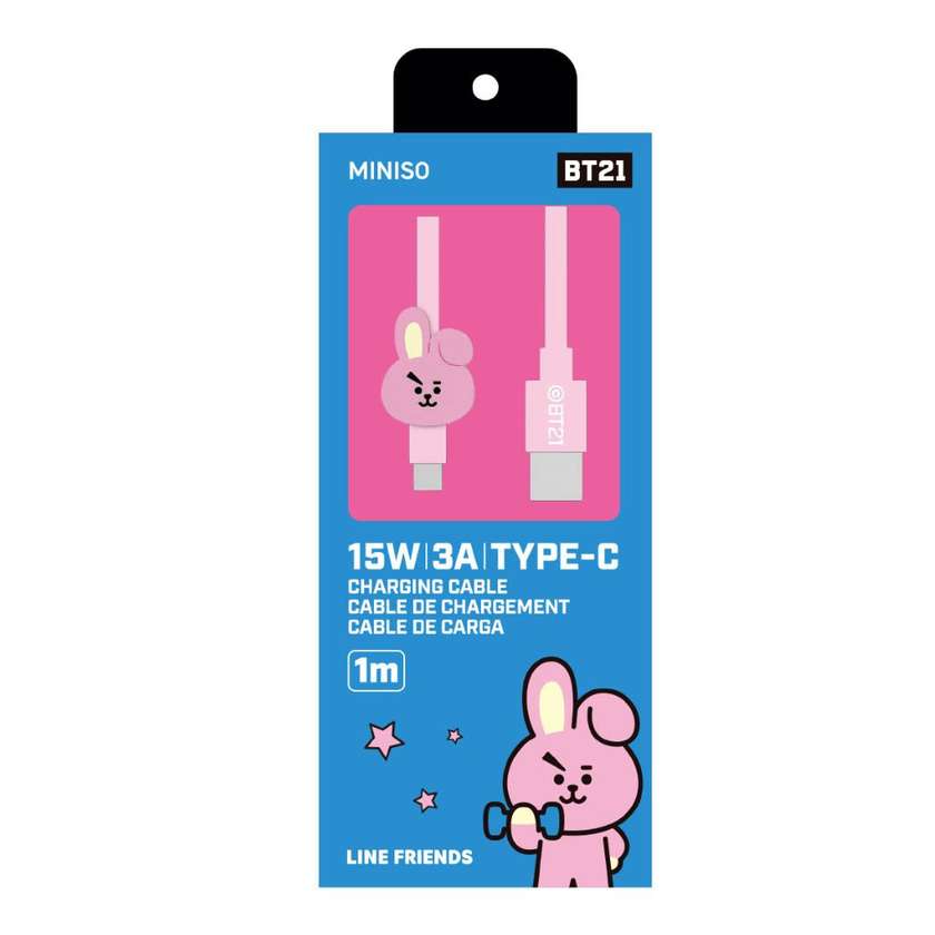 BT21 Collection Type-C Fast Charging Cable (COOKY)