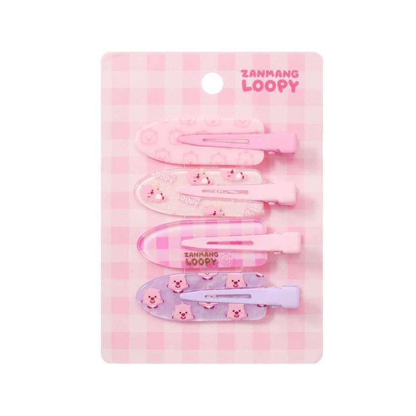 Zanmang Loopy Collection Hair Clips (4 pcs)
