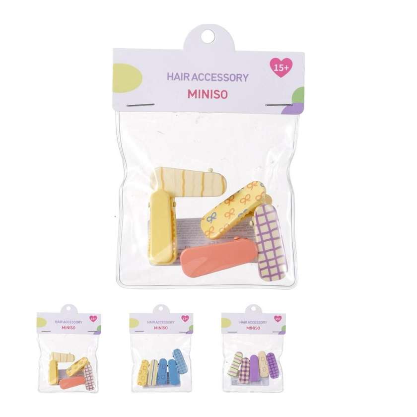In-Bag Series Hair Clips (5 pcs)