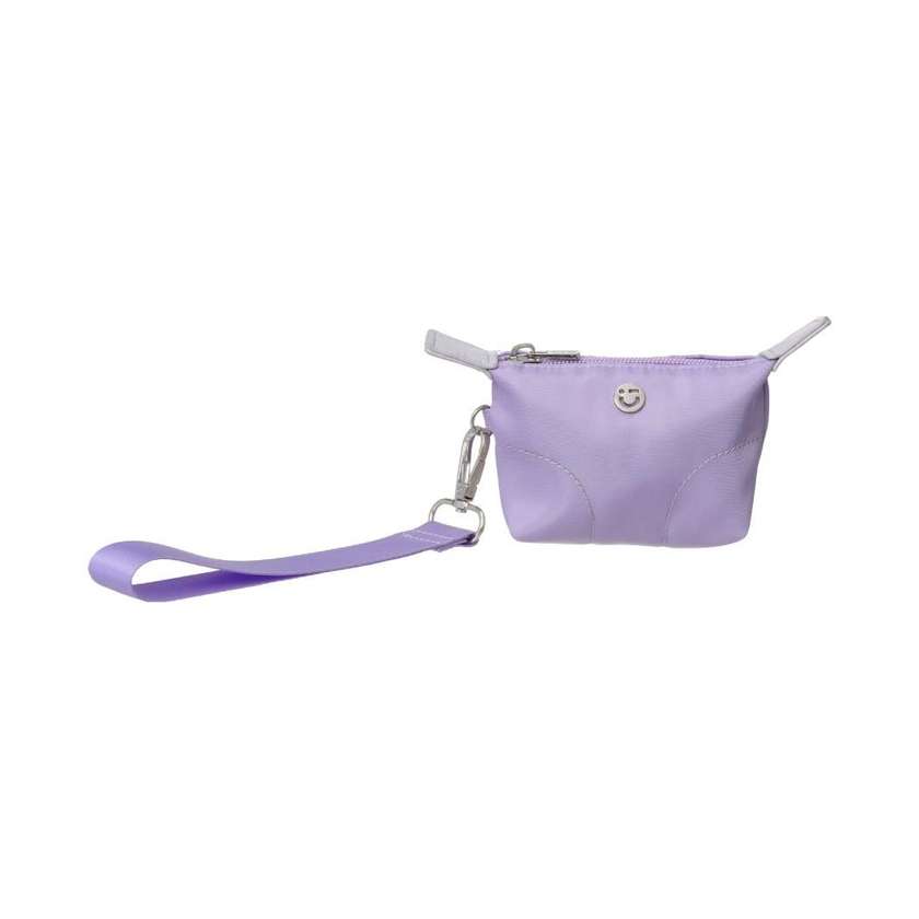 Dumpling Coin Purse with Strap (Purple)