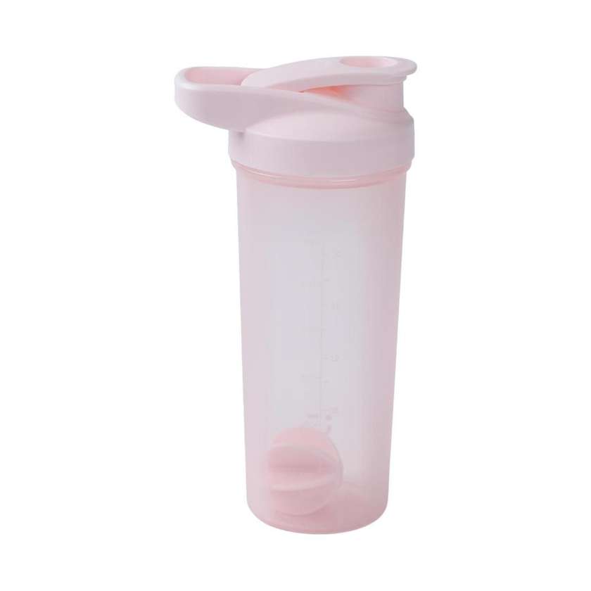 Easy Life Series Sports Style Plastic Shaker Bottle 800mL(Pink)