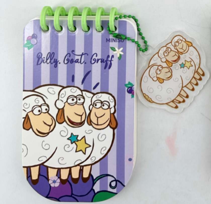 Disney Pixar Fruit Market Collection Mini Cellphone Wire-bound Book (48 Sheets) (Sheep)