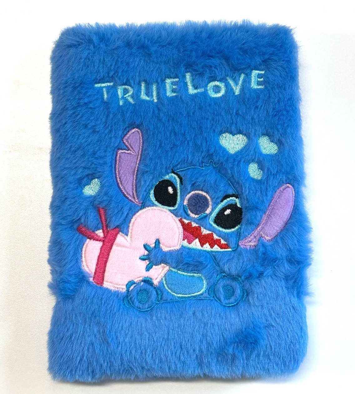 Disney Stitch Collection True Love Stitch B6 Plush Hardcover Book (80 Sheets) PDQ