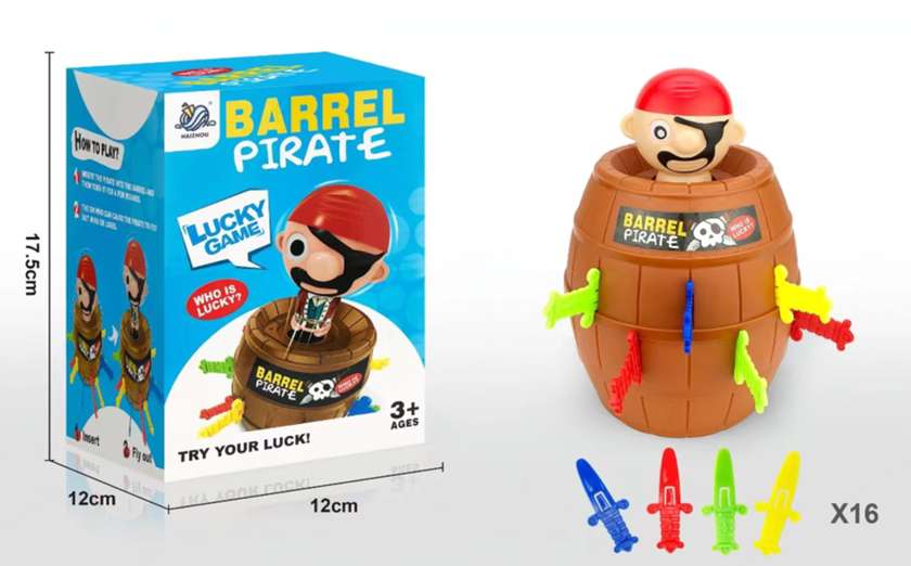 Barrel Pirate Game