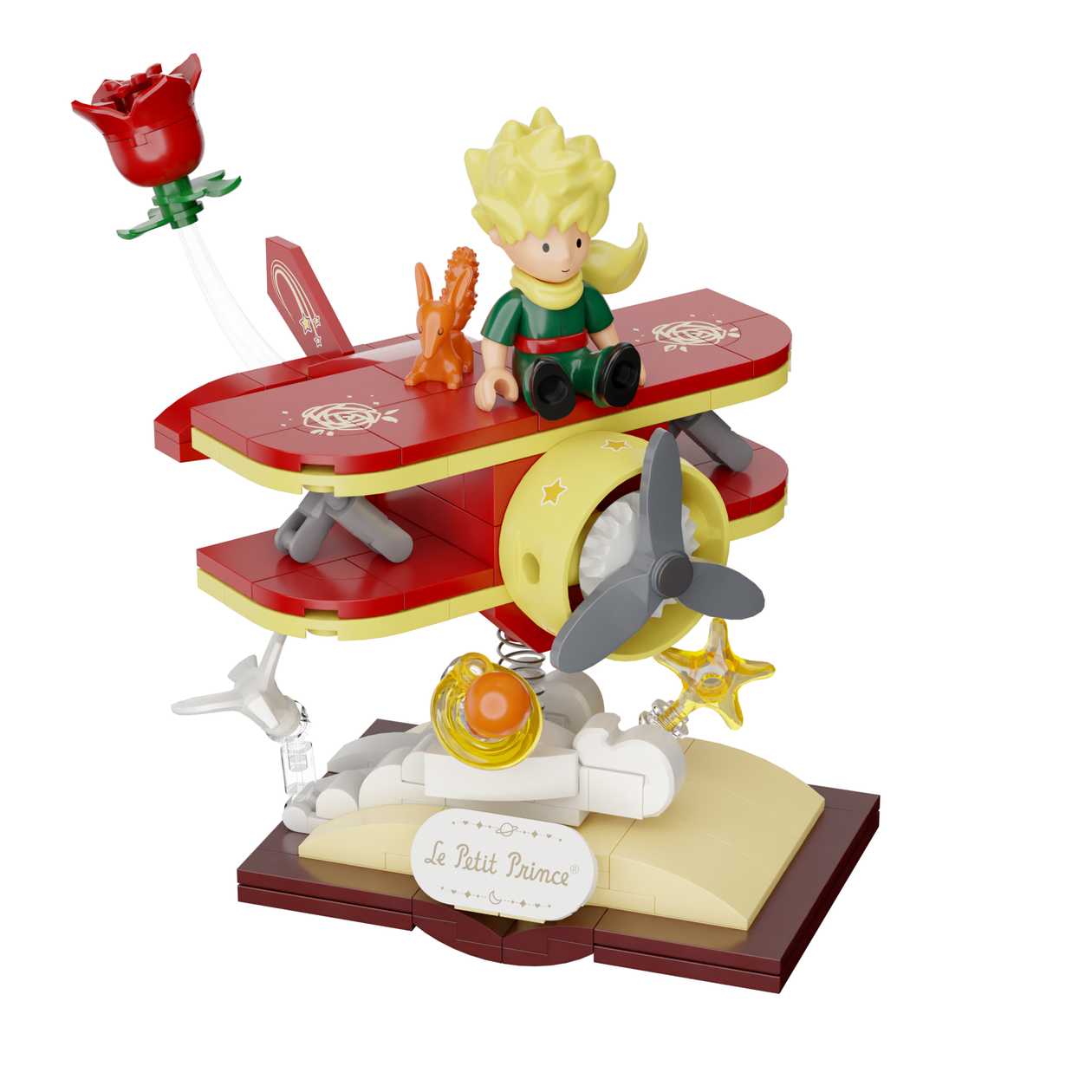 Le Petit Prince Building Block-Starry Ride-Plane