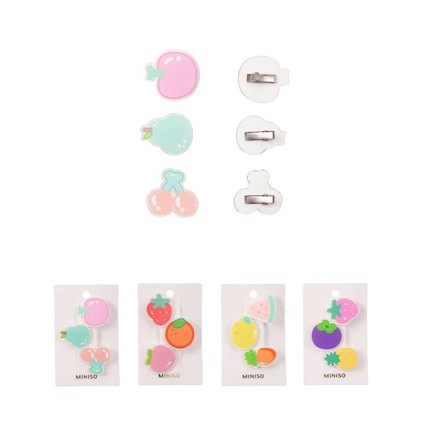 Fruit Lovely Hair Clips (3 pcs)