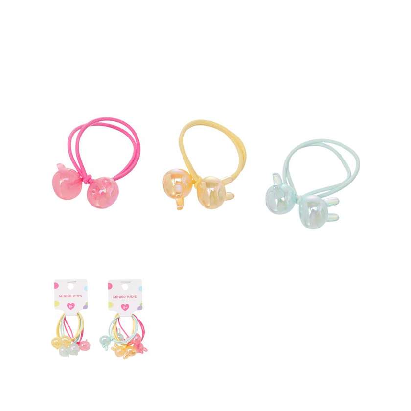 Bunny Bear Hair Ties (3 pcs)