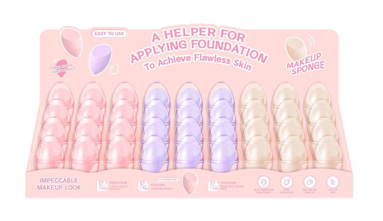 Eggshell Makeup Sponge(Yellow)