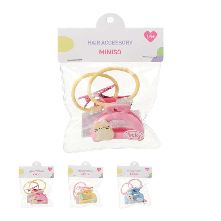 In-Bag Series Hair Accessories Kit (5 pcs)