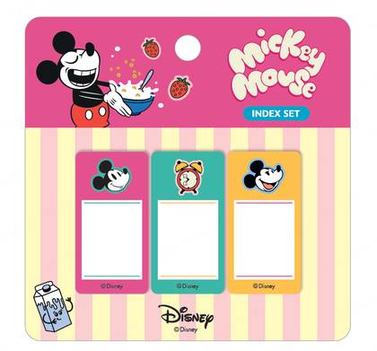 Disney Mickey Food Collection Sticky Note Strips (3 Pcs)