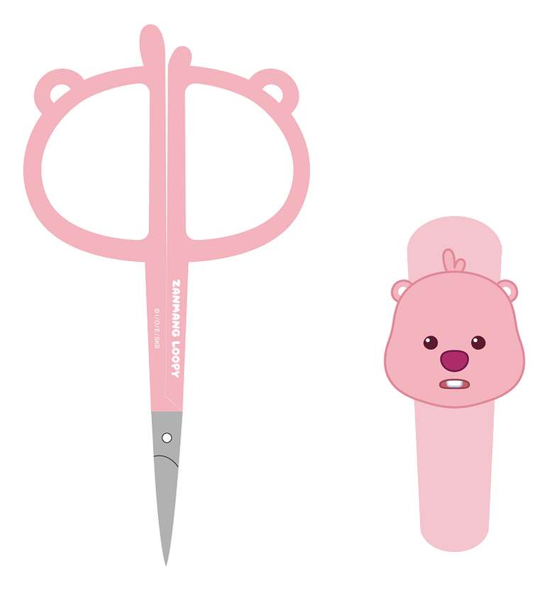 Zanmang Loopy Collection Pointed Tip Grooming Scissors (with Cover๏ผ