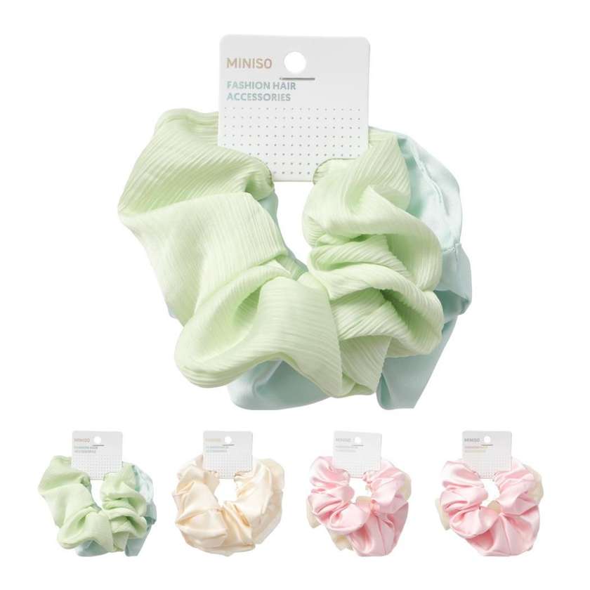 Fashion Series Hair Scrunchies (2 pcs)