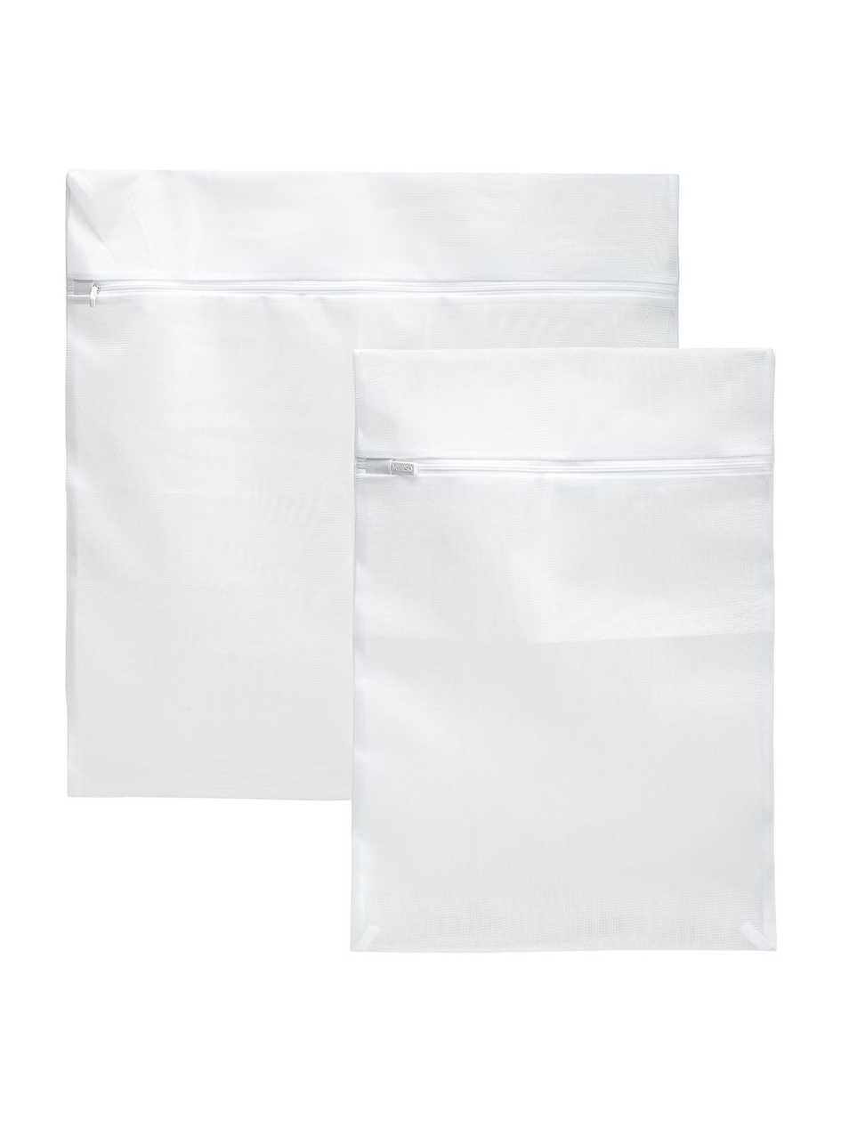 Rectangle Laundry Bag- White (2 Pack)