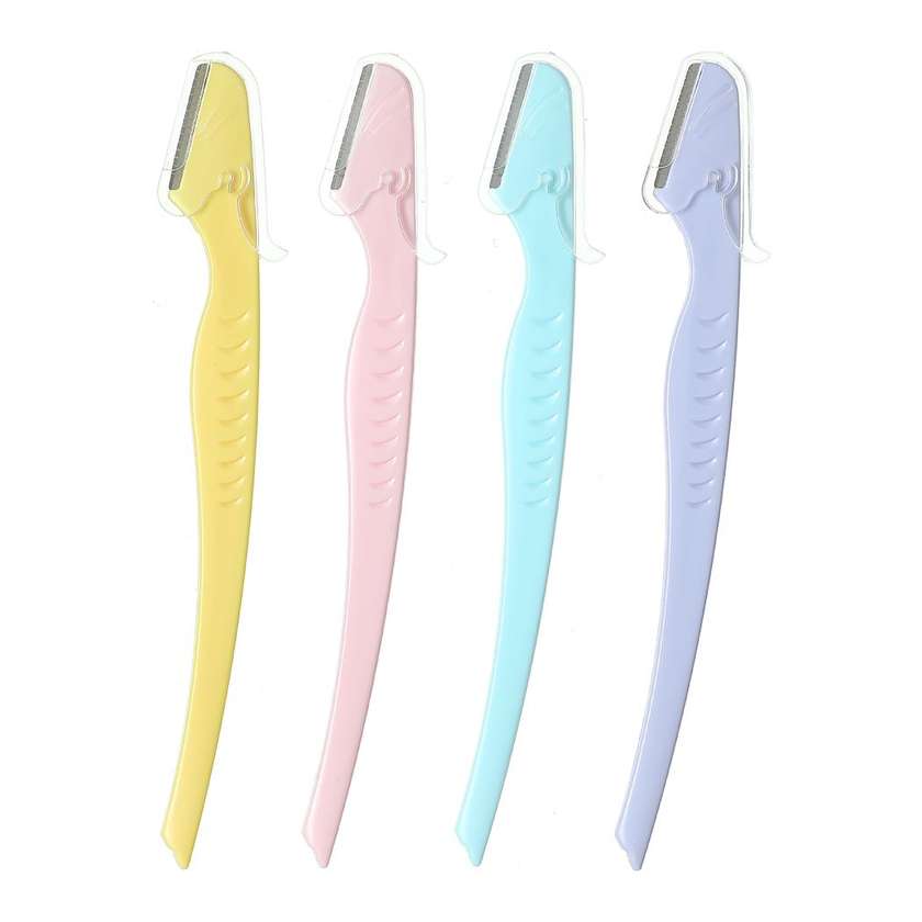 Small Head Precision Eyebrow Razors (4 pcs)