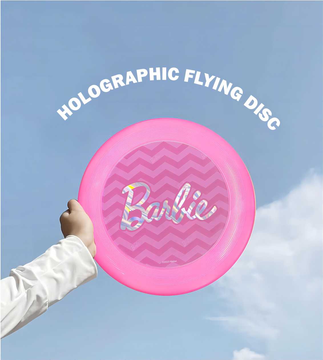 Barbie Collection Holographic Flying Disc (2 Assorted Models)