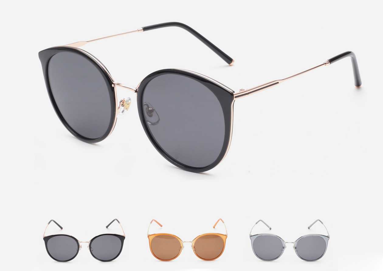 R-052 Polarized Round Sunglasses