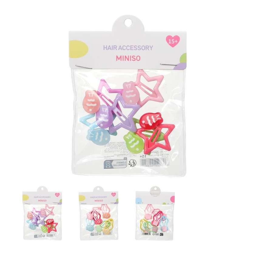 In-Bag Series Hair Clips (6 pcs)