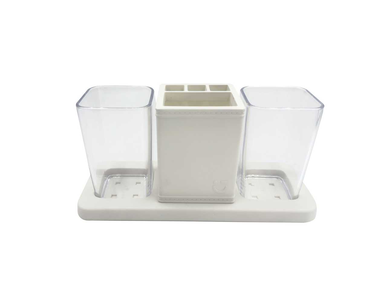 Patterned Series Toiletry Set(Off-white)