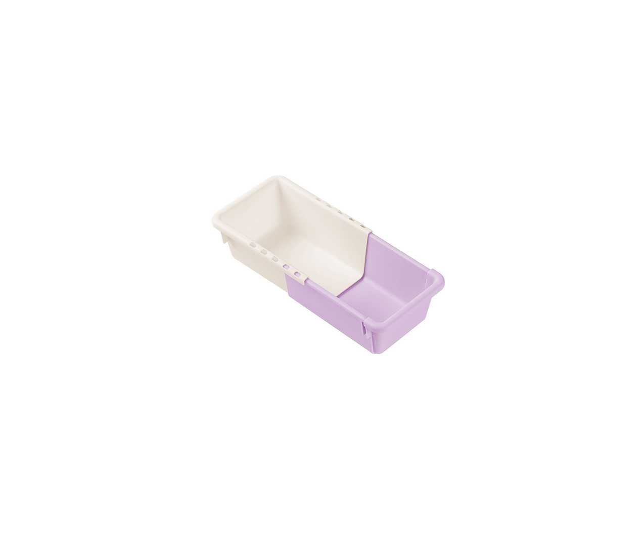 Macaron Series Extendly Color-Block Storage Organizer (S)(Purple)