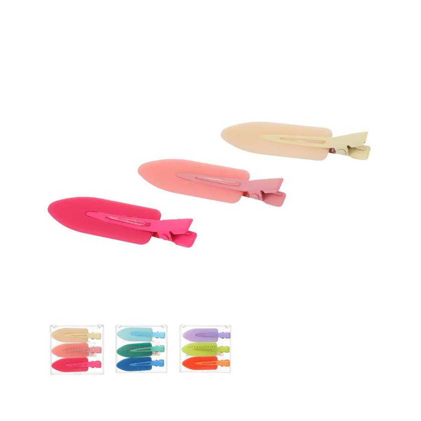 6cm Hair Clips in Storage Box (3 pcs)