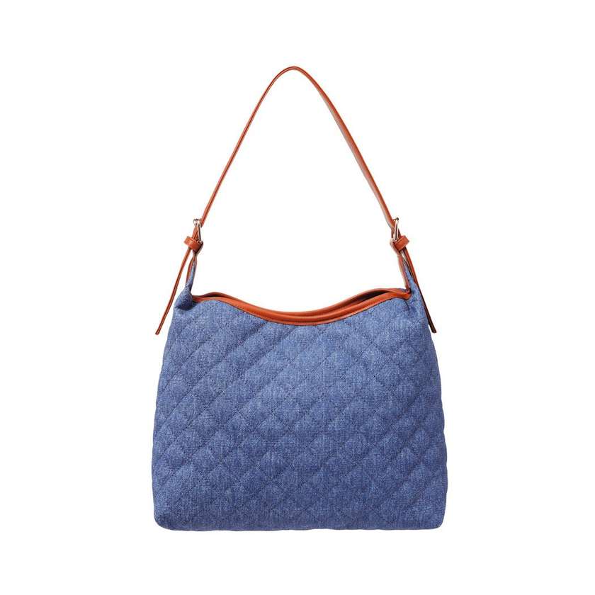 Imitation Denim Series Diamond Pattern Quilted Shoulder Bag