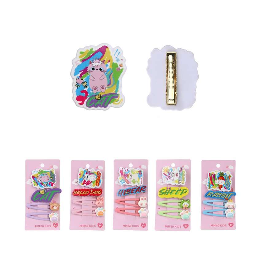 Lovely Kitten Hair Clips (4 pcs)