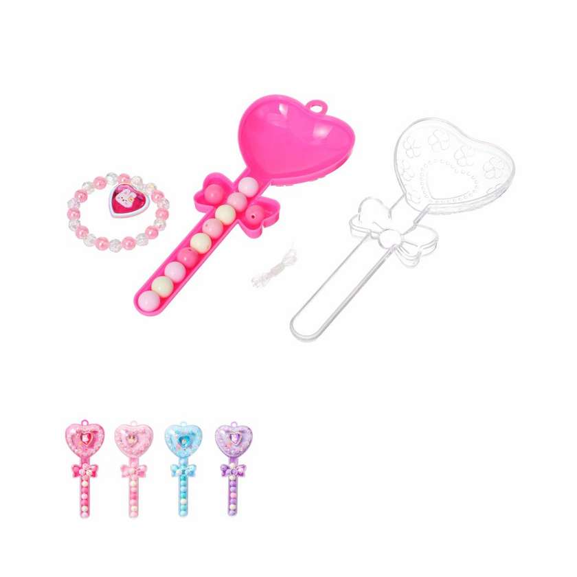 Heart Lollipop Shaped DIY Kids๏ผ Bracelet Set