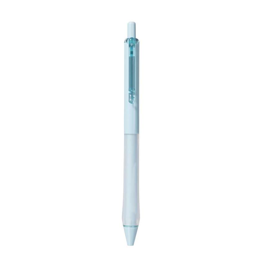 Tireless Collection Retractable Horn Gel Pen (0.5mm, Black) (Blue Barrel)